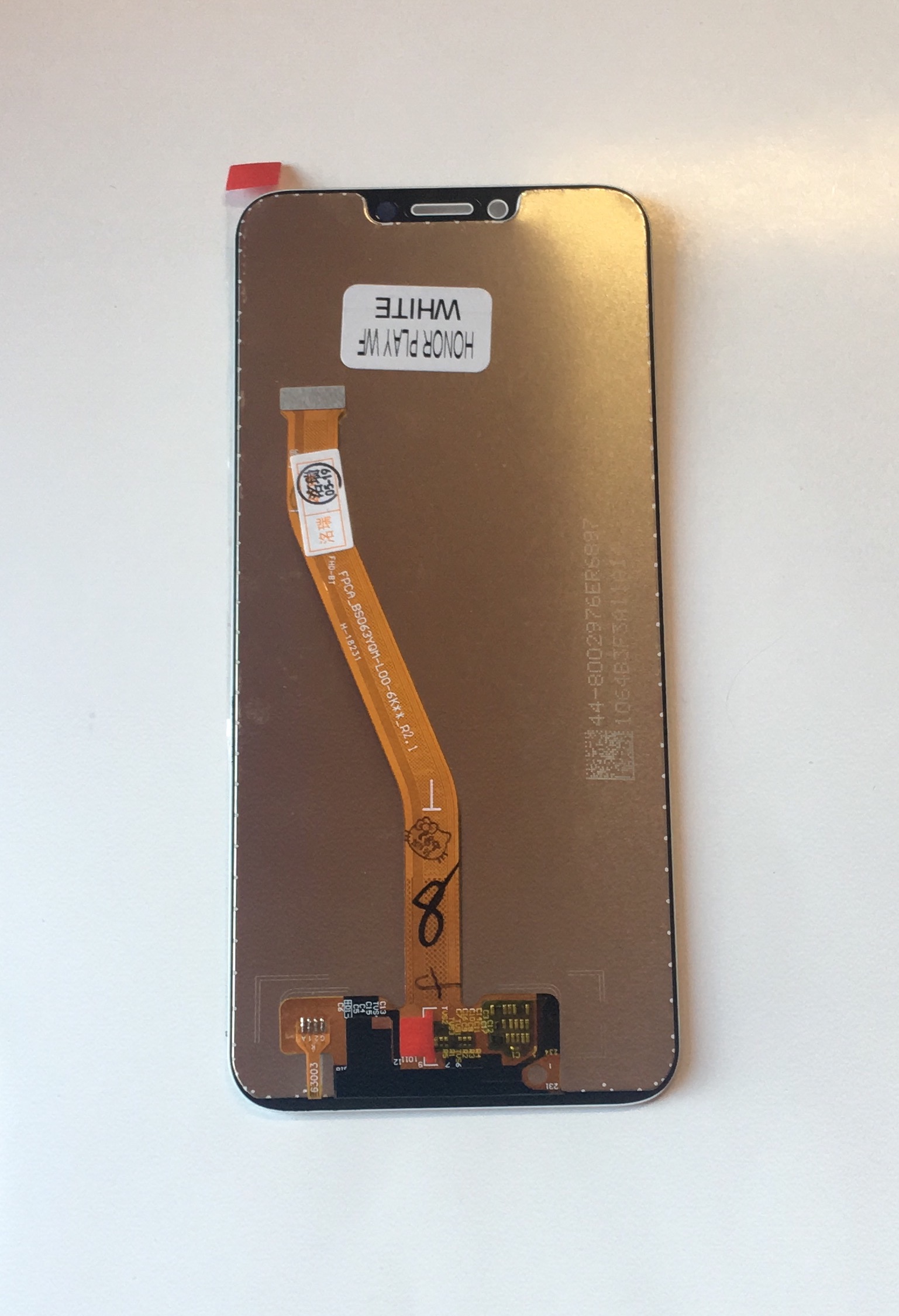 Display LCD Di Ricambio Per Huawei Honor Play - Schermo Touch Completo Con Kit Riparazione E Pellicola