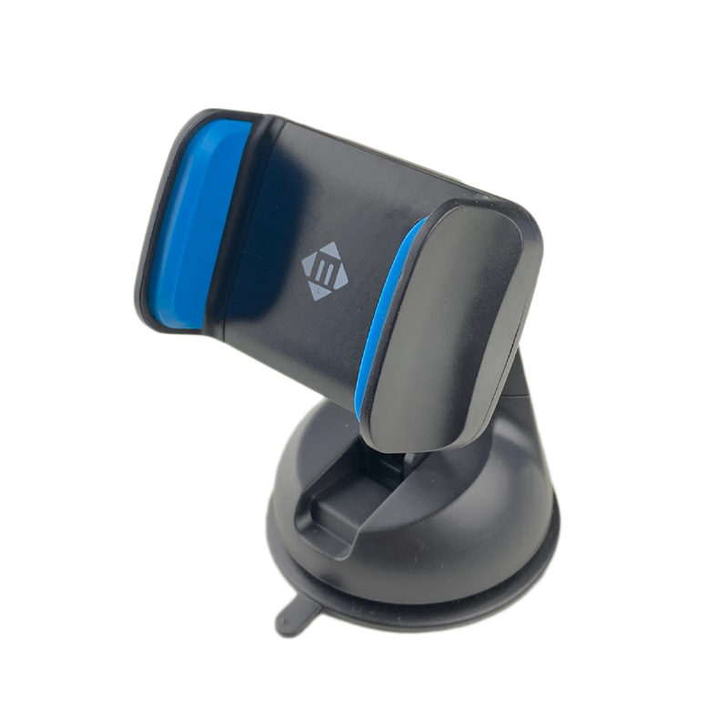 Supporto Telefonico Portatile Con Ventosa E Sfera Da 17mm - Regolazione 360°, Gancio Per Cavo Incluso