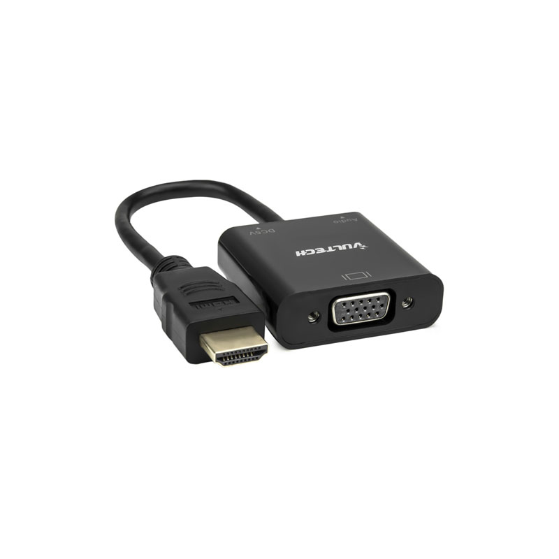 Cavo Adattatore Convertitore Vultech SN21707 HDMI To VGA + Audio