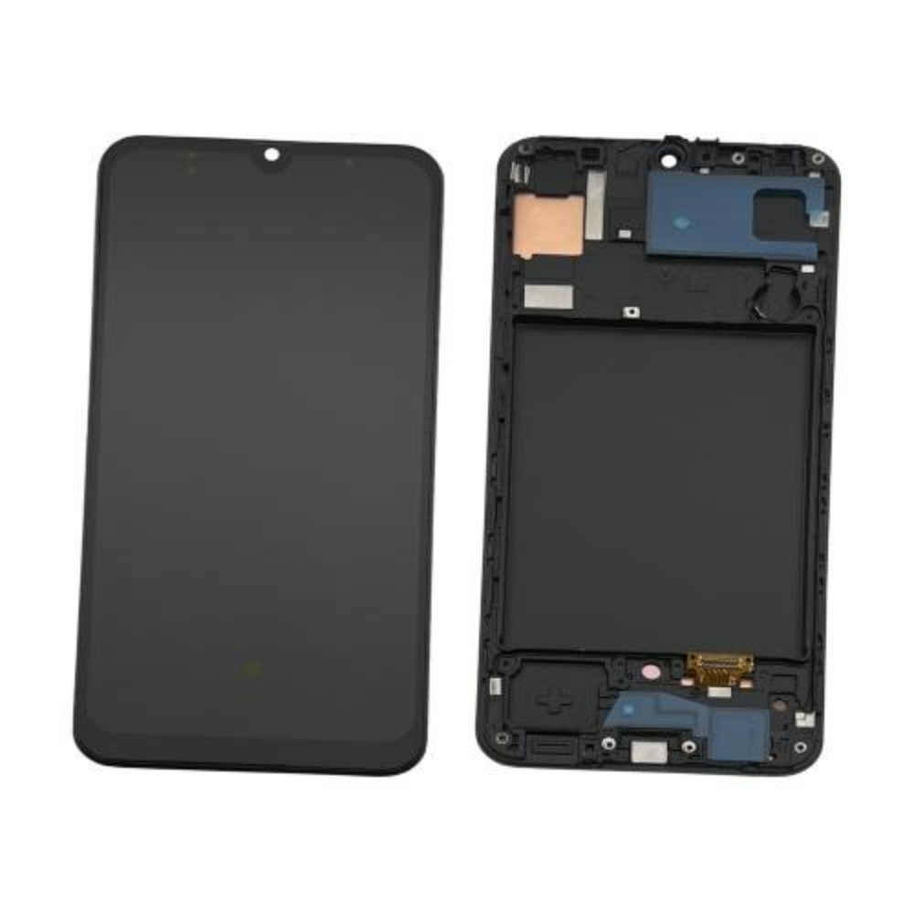 Display per Samsung A50 A505 Nero Lcd Touch + Frame - OEM