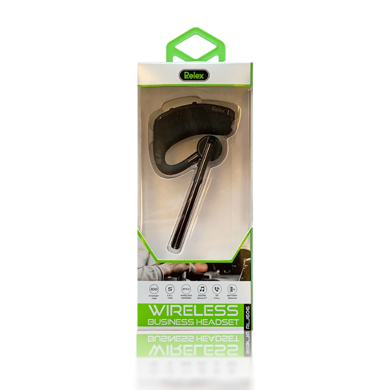 Cuffia Mono Auricolare Bluetooth Relex RLJ606 Wireless con microfono Nero –  Mr-Cartridge