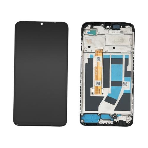 Display per Oppo A38 4G CPH2579/Oppo A18 CPH2591 Nero Lcd Touch + Frame