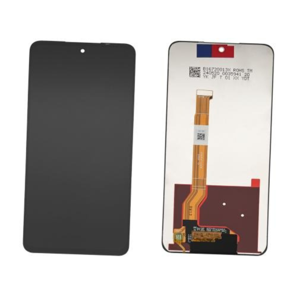 Display per Realme 12 5G RMX3999 Black Touch Screen No Frame - OEM