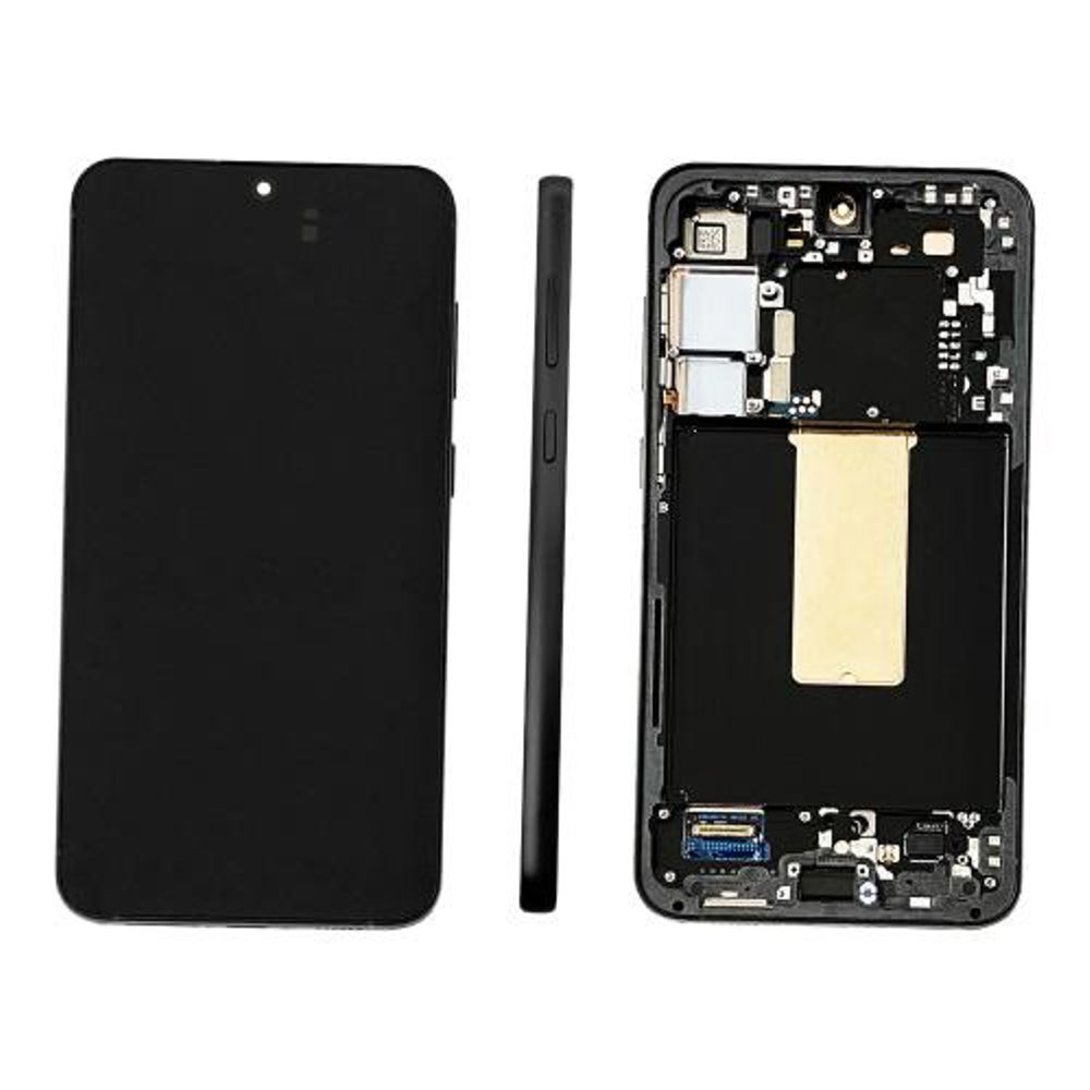Display Originale per Samsung S23 Plus 5G S916B Graphite Black Lcd Touch + Frame