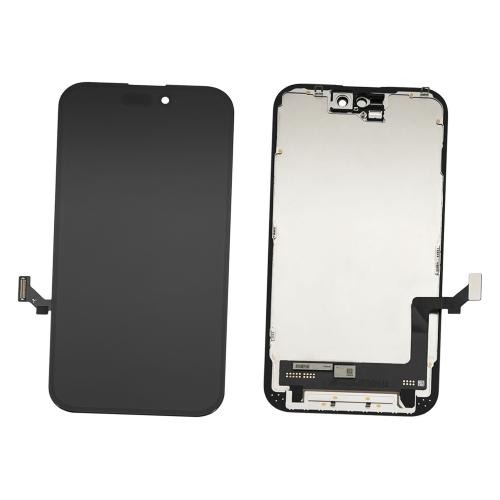 Display per iPhone 15 Nero Lcd Touch Screen (INCELL JCID LTPS COF IC Interc)