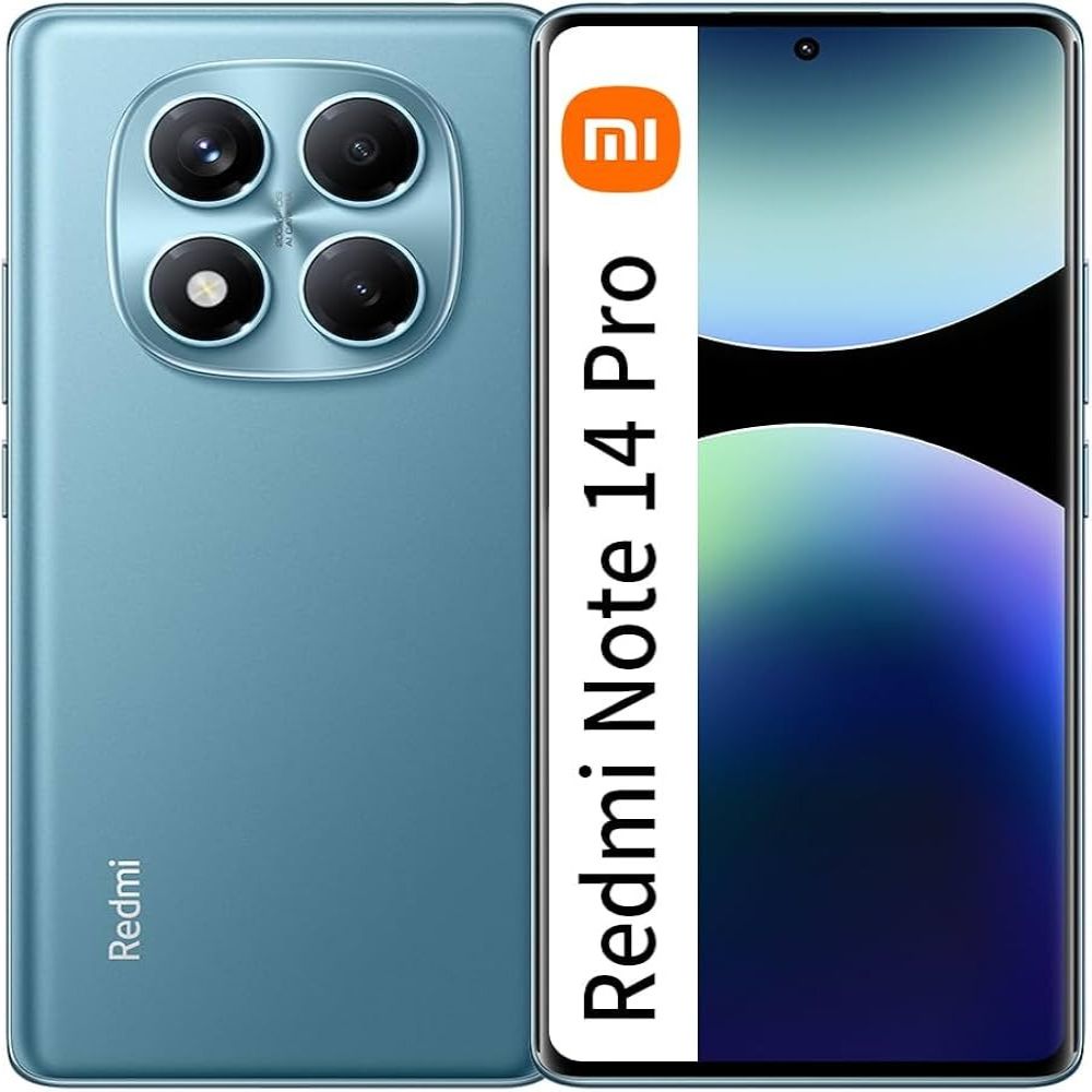 Xiaomi Redmi Note 14 Pro 4G 12+512gb Blue 6.67'' DS Smartphone Nuovo
