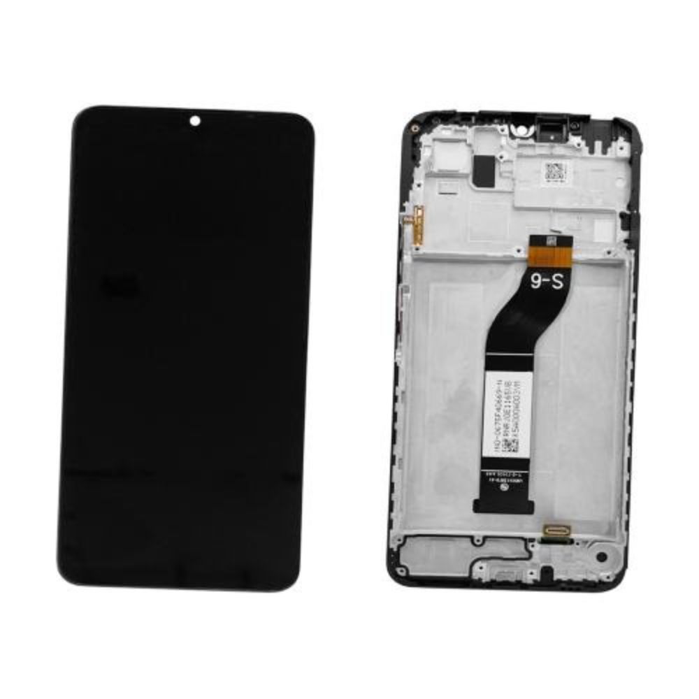 Display per Xiaomi Redmi 13C/Poco C65 Nero Lcd + Frame 560002C3UA00 Service Pack