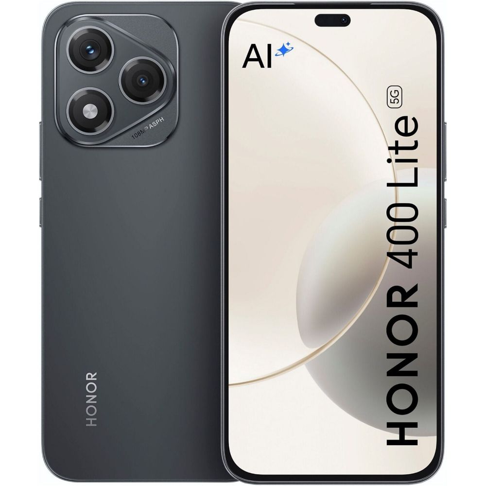 Honor 400 Lite 5G 8+256gb Black 6'' DS Smartphone Nuovo