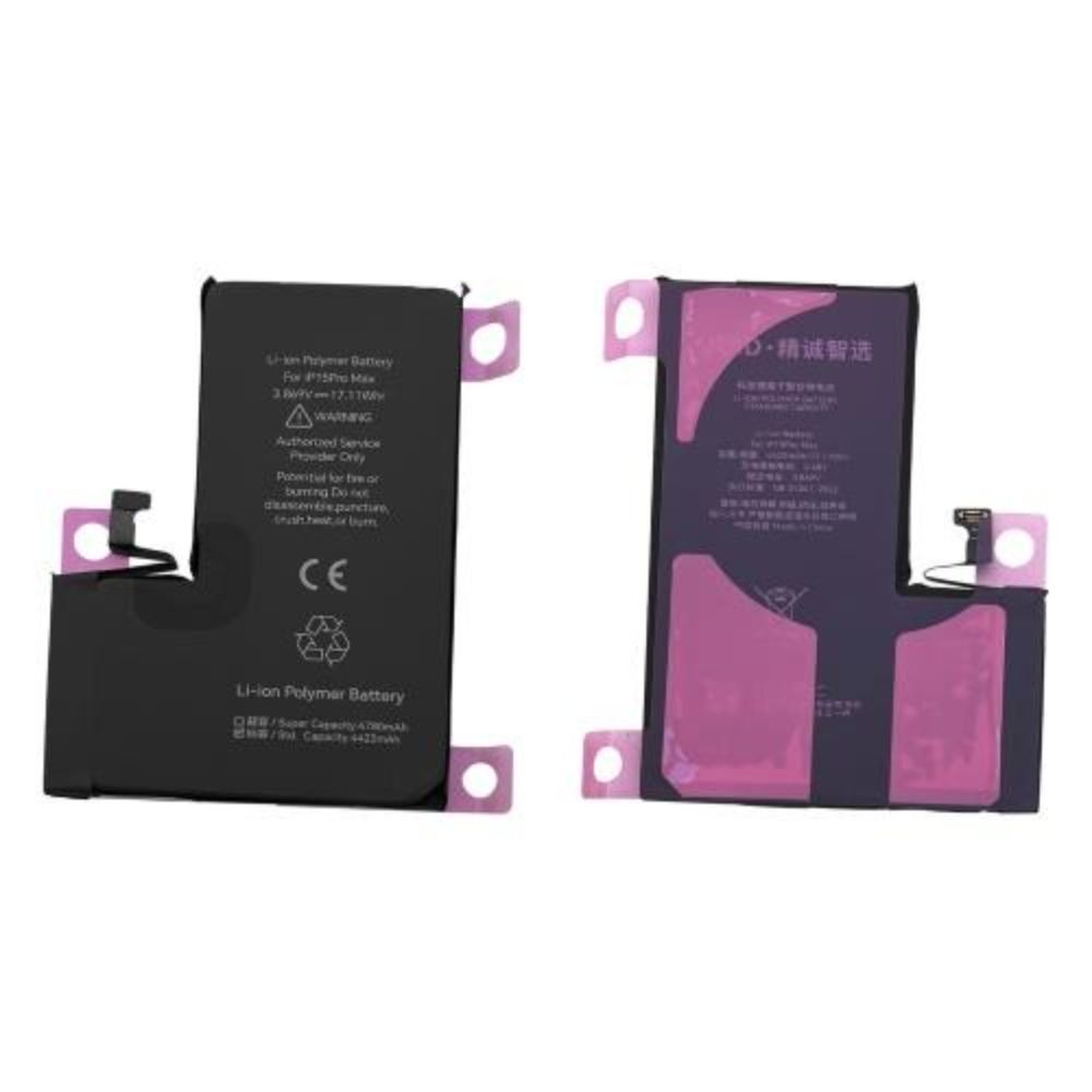 Batteria di ricambio per iPhone 15 Pro Max 4422mAh (JCID) AUTODIAGNOSTICABILE