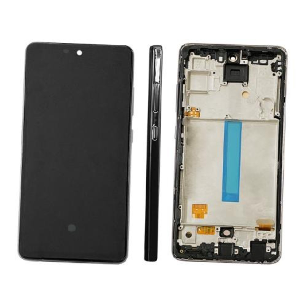 Display per Samsung A52 4G A525 Nero Lcd Touch + Frame (OLED) (S/S)