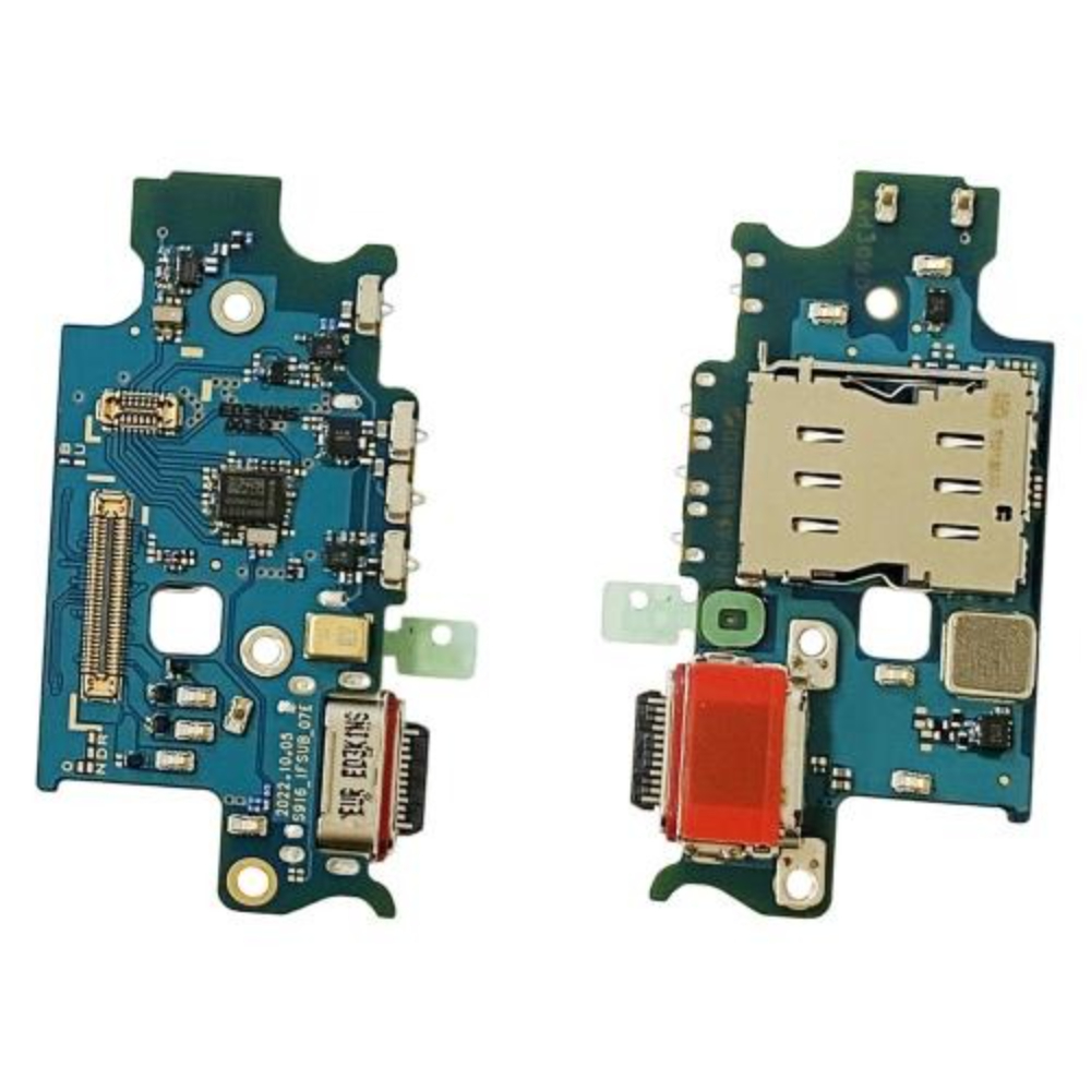 Connettore con Basetta per Samsung S23 Plus 5G S916B Con Lettore Sim GH96-15620A