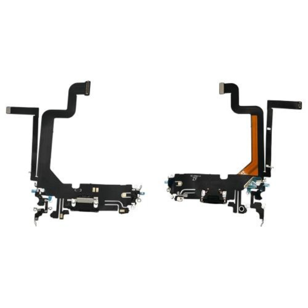 Connettore per iPhone 14 Pro Max Nero Flat Dock Ricarica