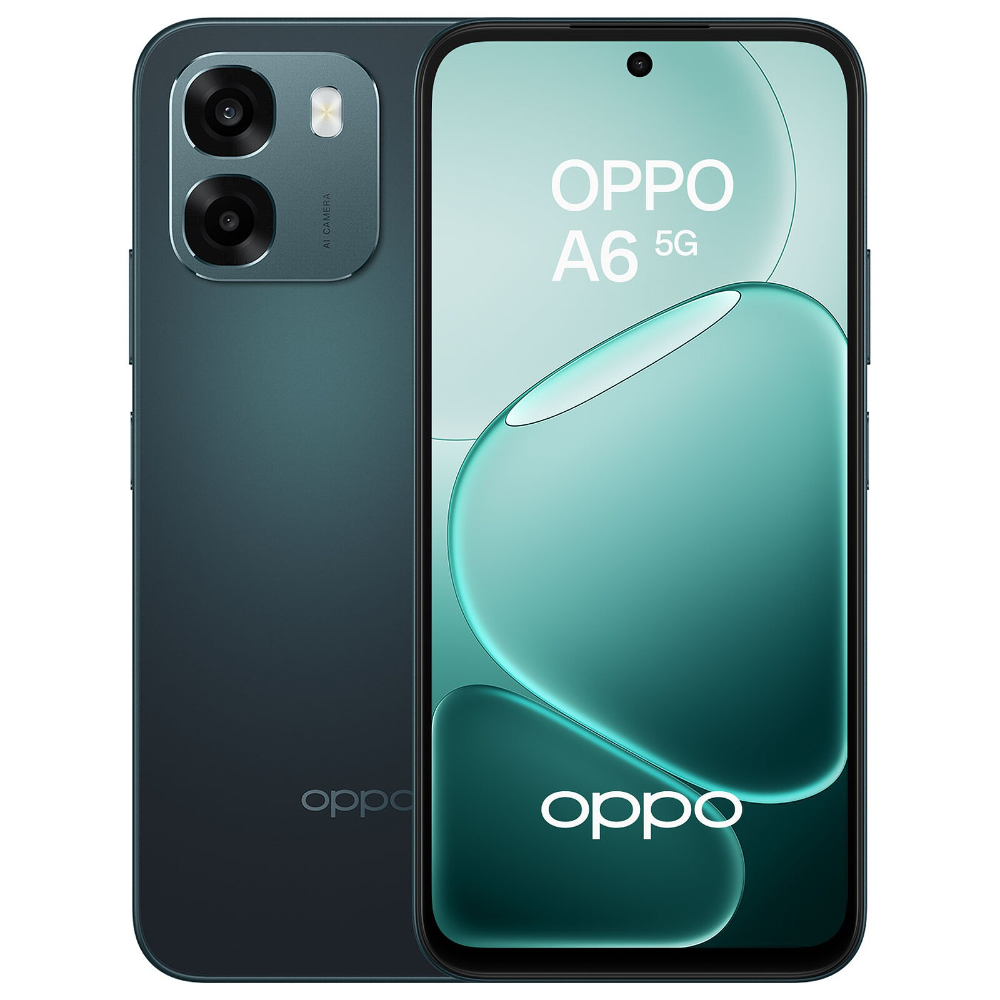 Oppo A6 5G 6+256gb Black 6.75'' DS Smartphone Nuovo