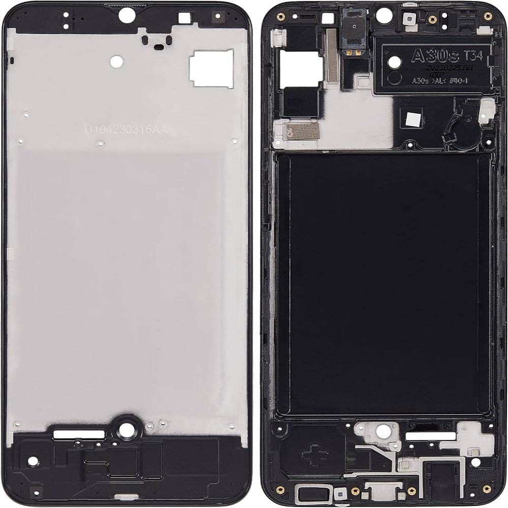 Scocca Cornice Telaio per Samsung A30S A307 Nero