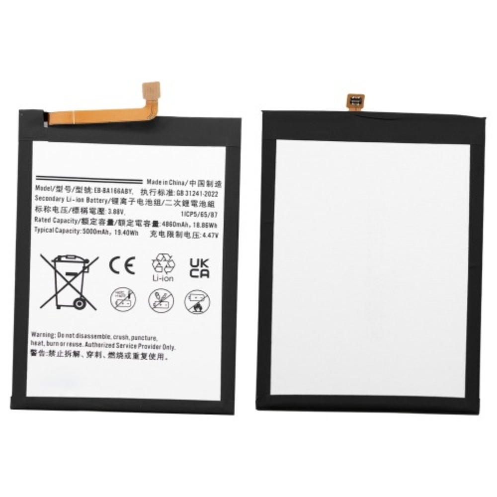 Batteria di ricambio per Samsung A16 A165 A166/A266/A276 EB-BA166ABY Compatibile