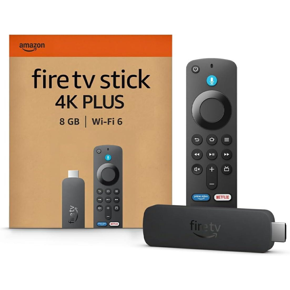 Amazon Fire Tv Stick 4K Plus 2nd Generaz. con Telecomando Vocale Video Streaming